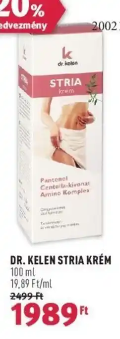 Rossmann DR. KELEN STRIA KRÉM 100 ml ajánlat