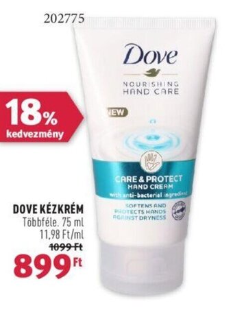 Rossmann DOVE KÉZKRÉM 75 ml ajánlat