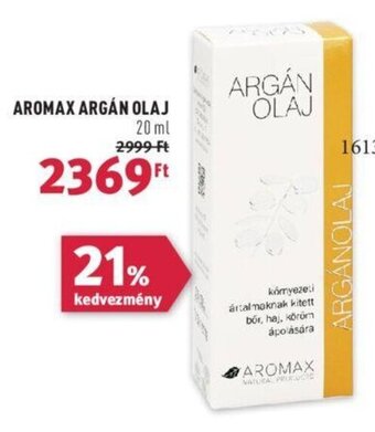 Rossmann AROMAX ARGÁN OLAJ 20 ml ajánlat
