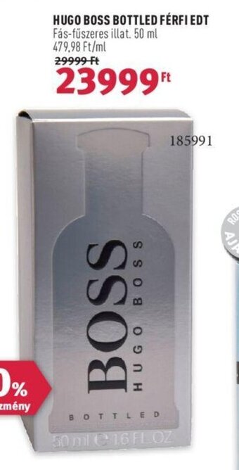 Rossmann HUGO BOSS BOTTLED FÉRFI EDT 50 ml ajánlat