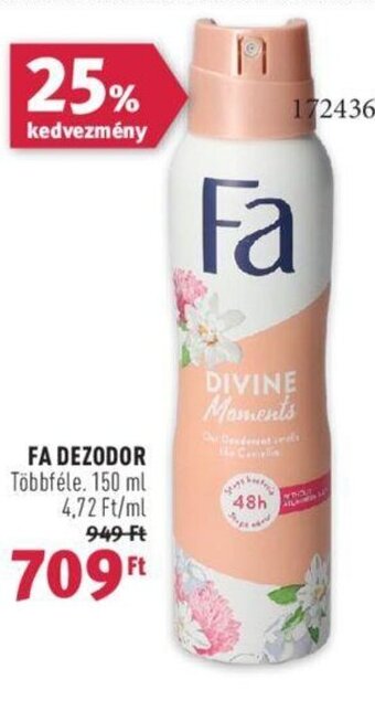 Rossmann FA DEZODOR 150 ml ajánlat