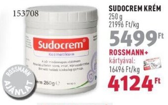 Rossmann SUDOCREM KRÉM 250 g ajánlat