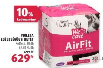Rossmann VIOLETA EGÉSZSÉGÜGYI BETÉT 10 db ajánlat