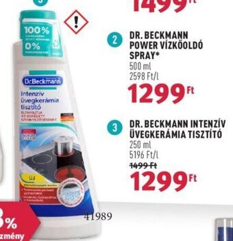 Rossmann DR.BECKMANN INTENZÍV ÜVEGKERÁMIA TISZTÍTÓ 250 ml ajánlat