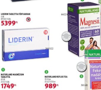 Rossmann NATURLAND MAGNÉZIUM TABLETTA 60 db ajánlat