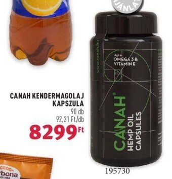 Rossmann CANAH KENDERMAGOLAJ KAPSZULA 90 db ajánlat
