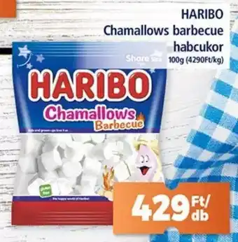 HARIBO Chamallows barbecue habcukor 100 g