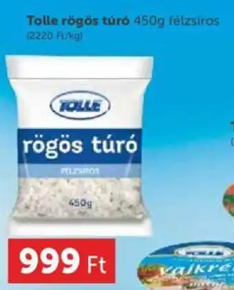 PRIVÁT Tolle rögös túró 450 g ajánlat