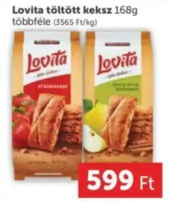 Lovita töltött keksz 168 g