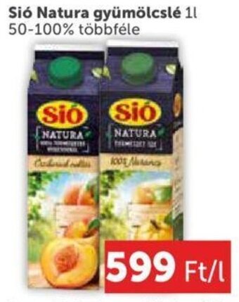 Sió Natura gyümölcslé 1 l