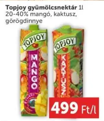 PRIVÁT Topjoy gyümölcsnektár 1 l ajánlat