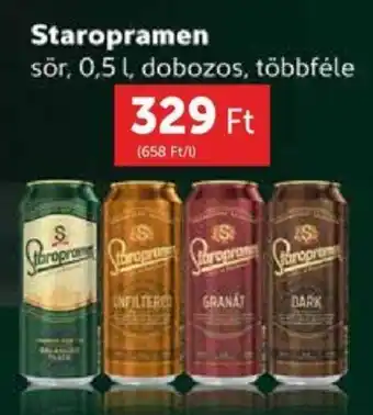 Staropramen 0,5 l