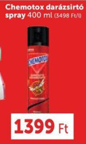 PRIVÁT Chemotox darázsirtó spray 400 ml ajánlat