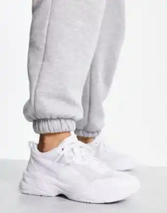 ASOS Puma cilia chunky trainers in triple white ajánlat