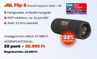 Spar JBL Flip 6 1 db ajánlat