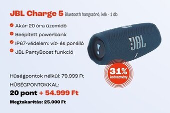 Spar JBL Charge 5 1 db ajánlat