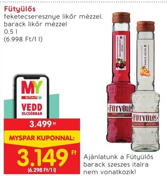 Spar Fütyülős 0,5 l ajánlat