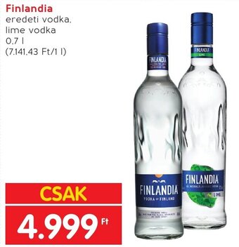 Spar Finlandia 0,7 l ajánlat
