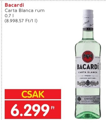 Spar Bacardi 0,7 l ajánlat