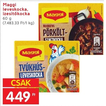 Spar Maggi leveskocka, ízesítőkocka 60 g ajánlat
