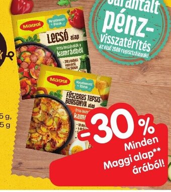 Spar Minden Maggi alap árából! ajánlat