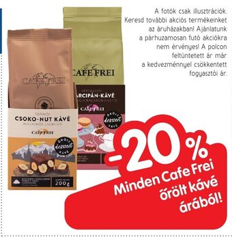 Spar Minden Cafe Frei őrölt kávé árából! ajánlat