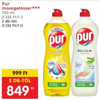 Spar Pur mosogatószer 750 ml ajánlat