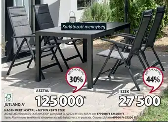 JYSK MYSEN KERTI SZÉK 1 db ajánlat