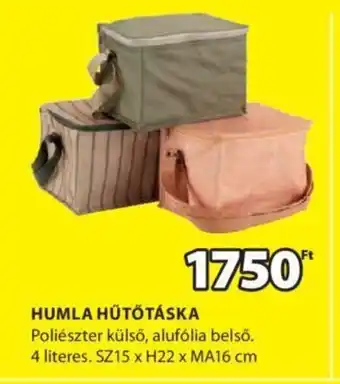 HUMLA HŰTŐTÁSKA 1 db
