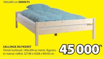 SALLINGE ÁGYKERET 1 db