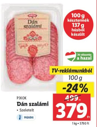 PIKOK Dán szalámi 100 g