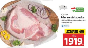 HÚSFARM Friss sertéslapocka 1 kg