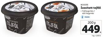 Lidl MOOORE Ízesített tejföl 200 g ajánlat