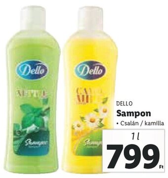 Lidl DELLO Sampon 1 l ajánlat