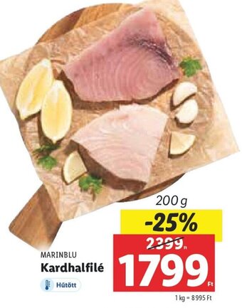 Lidl MARINBLU Kardhalfilé 200 g ajánlat