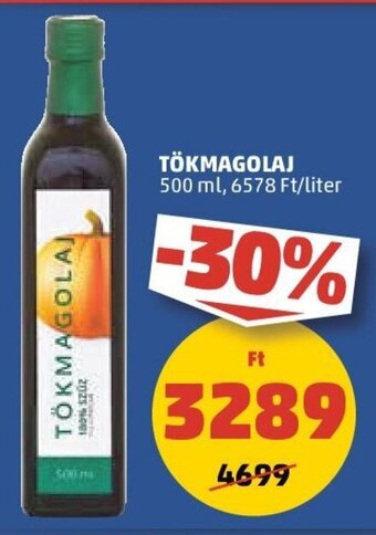 PENNY TÖKMAGOLAJ 500 ml ajánlat