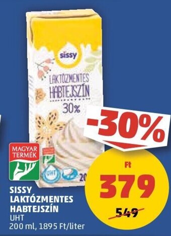 PENNY SISSY LAKTÓZMENTES HABTEJSZÍN 200 ml ajánlat