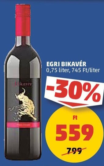 PENNY EGRI BIKAVÉR 0,75 l ajánlat