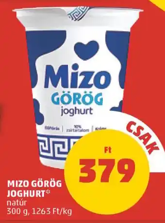 PENNY MIZO GÖRÖG JOGHURT 300 g ajánlat