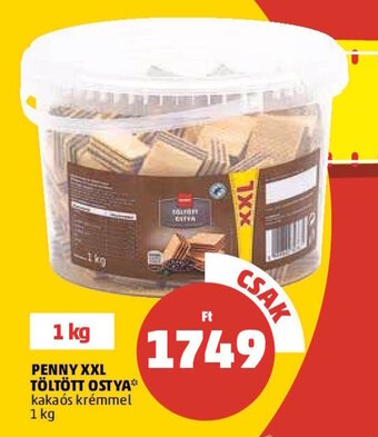 PENNY PENNY XXL TÖLTÖTT OSTYA 1 kg ajánlat