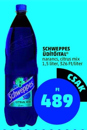 PENNY SCHWEPPES ÜDÍTŐITAL 1,5 l ajánlat
