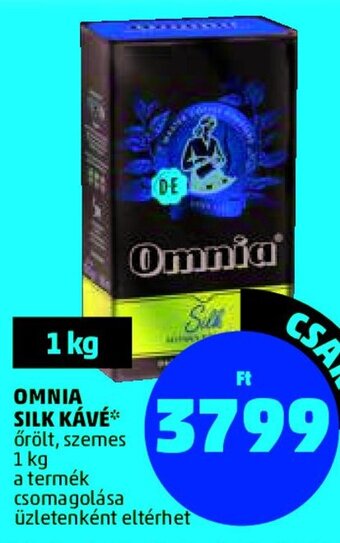 PENNY OMNIA SILK KÁVÉ 1 kg ajánlat