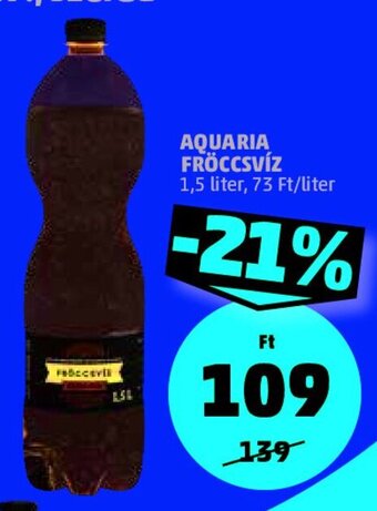 PENNY AQUARIA FRÖCCSVÍZ 1,5 l ajánlat