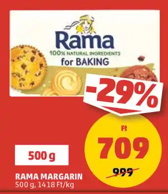 PENNY RAMA MARGARIN 500 g ajánlat