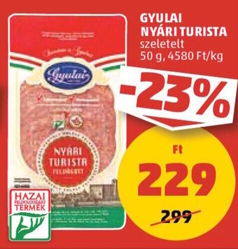 PENNY GYULAI NYÁRI TURISTA 50 g ajánlat