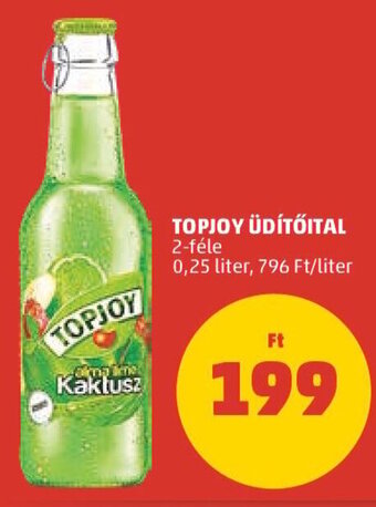 PENNY TOPJOY ÜDÍTŐITAL 0,25 l ajánlat