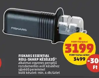 PENNY FISKARS ESSENTIAL ROLL-SHARP KÉSÉLEZŐ 1 db ajánlat