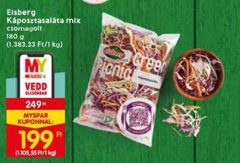 Spar Eisberg Káposztasaláta mix, 180g ajánlat
