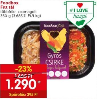 Foodbox Fitt tál