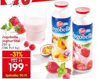 Spar Jogobella joghurtital 250g ajánlat